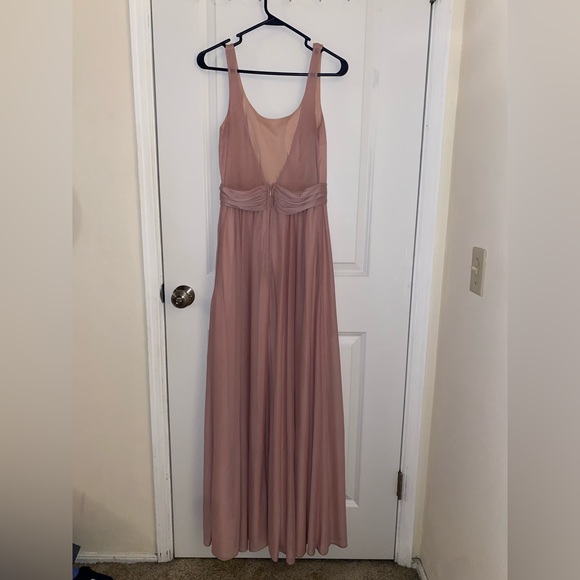 Birdy Grey Bridesmaids Dress- Hemmed Size Small - Rose Quartz - Picture 5 of 6